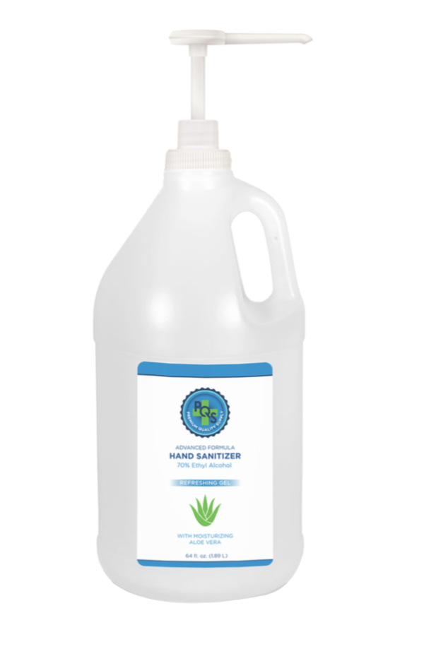 PQS Hand Sanitizer 1/2 gallon with hand pump